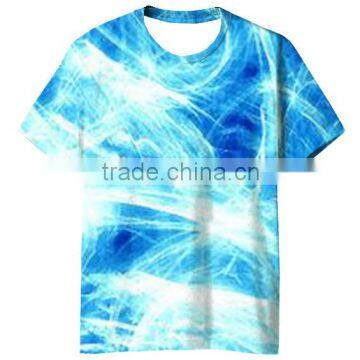 wholesale pullover v-neck collar t-shirt Cotton fabric for t-shirt