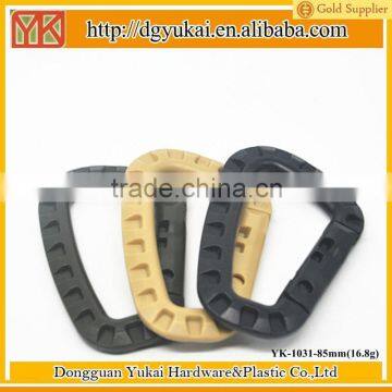 Yukai European Standard Eco-Friendly Plastic Dee Spring Snap Hook Carabineer photo-4