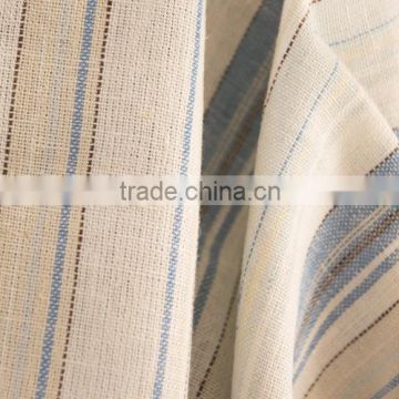 Cotton & linen yarn dyed stripe afbric for shirt