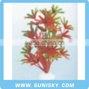 Plastic artificial aquarium plants