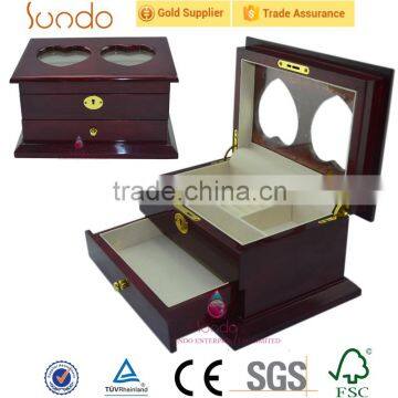 luxury wedding jewelry box