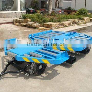 1.6T transit Aircraft Container Dolly used railway terminal