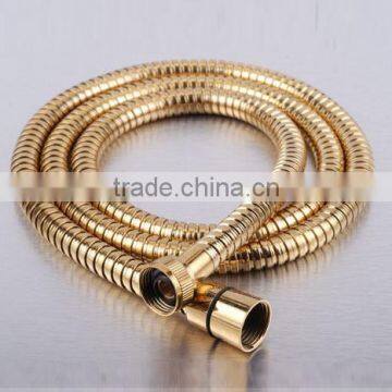 brass plated bathtub stainless steel hose