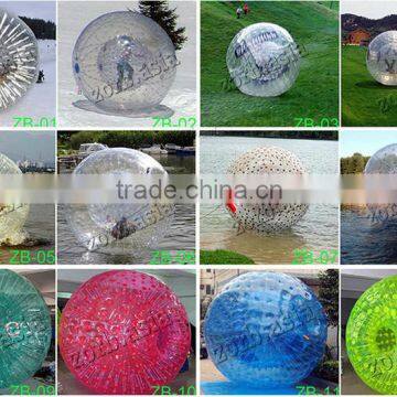 2015 inflatable zorb ball air track/ zorb football