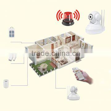 Looline Security Intrusion Burglar Alarm System Include 720 Wifi Ip Camera