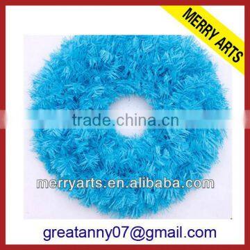 Yiwu new product christmas wreaths made in china christmas deco mesh wreath cheap christmas decoration wreaths