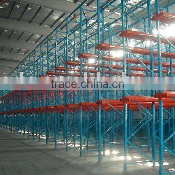 China drive in pallet shelving warehouse storage rack