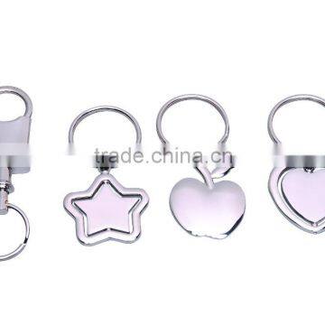 Wholesales all kinds metal key chain, blank keychain and key fobs