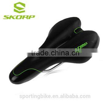 Shockproof Silica Gel Heated Bicycle Saddle MTB Bicycle Saddle With Black