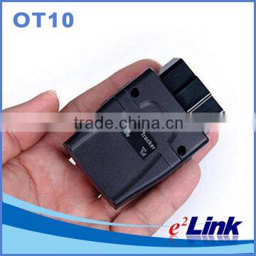 GPS tracker OBD waterproof with real time tracking and free server and fleet management