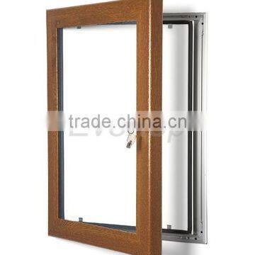 Waterproof aluminium poster Lockable sign frame