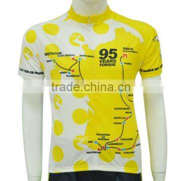 Full hidden zipper custom sublimation 3 rear pockets china cycling team jersey