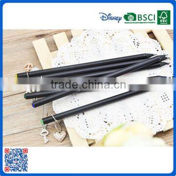 High Quality Black Wood Pencil Without Eraser With Hanging Drop