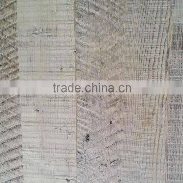 Brown Oil Recycled Pine Wood Flooring Reclaimed Surface Design photo-4