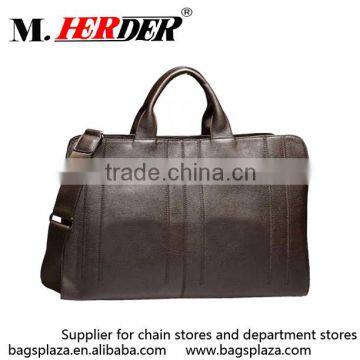 M5078 Alibaba express top quality classic brown men tote bag oem bag manfacturers