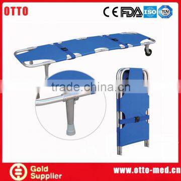 Medical used folding stretcher