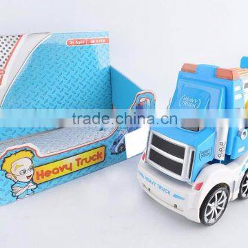 2016 Educational Toys Intelligent Helicopter and Car Building Blocks With Music and Light photo-3