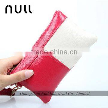 null brand vintage leather wallet with mobile phone holder China