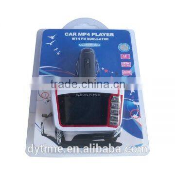 1.8" LCD Wireless Car MP4 MP3 Player FM Transmitter