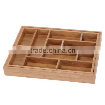 Eco-friendly Bamboo Expandable forks box