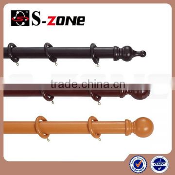 acrylic curtain rod designs wooden curtain rods for export