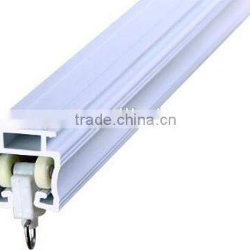 PVC curtain accessories supplier curtain rails plastic