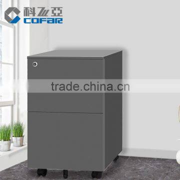 Luoyang Kefeiya Nice Look 3 drawers metal mobile pedestal