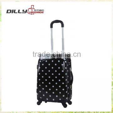 abs trolley luggage hard shell printed travel abs trolley luggage