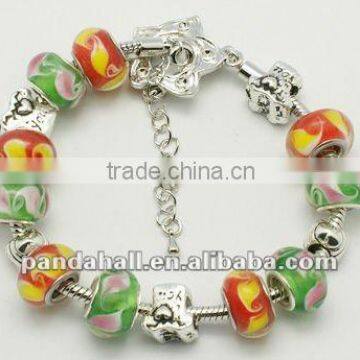 Handmade European Style Handcuff Bracelet (BJEW-JB00179-01)