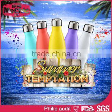 Mochic Hot Sell Fashion 500ml SS 304 Stainless Steel Vacuum Thermos Coca Flask