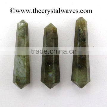 Labradorite Double Terminated Pencil vogel wands Khambhat Gujarat India