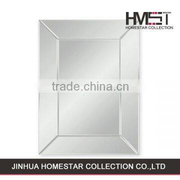 Factory sale fashion style square wall mirror for bathroom wall