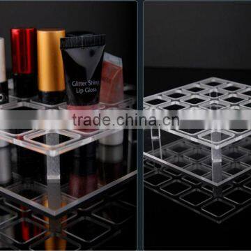 100%Handmade in Korea 25 compartment Acrylic lipstick Holder Cosmetic Organizer