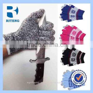 Wholesale Customize promotional touch gloves smart phone touch gloves touch finger gloves