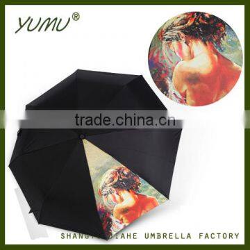 Creative Oil Painting Umbrella with Affordable Price