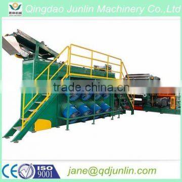 hanging rod rubber sheet cooling machine