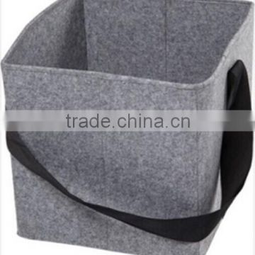 Foldable Felt Firewood Basket Wood Storage Basket