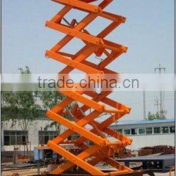 Human Dragging Movable Scissor Hydraulic Lift Table Equipment photo-4