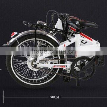 The New 48V Lithium Battery Riding Mini Folding Drive Power Battery Electric Bicycle photo-2