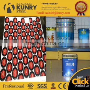 JISG3315 standard prime printed Tinplate sheet for metal packaging