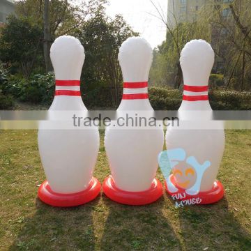 giant PVC inflatable bowling pin in stock