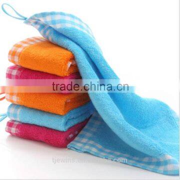 100% Cotton Square Plain Jacquard Hand Towel photo-2