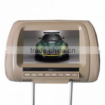 Android 7 inch DVD player mini car headrest lcd monitor