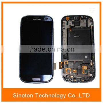 High quality& original LCD touch screen with digitizer Assembly For Samaung S3 I9300