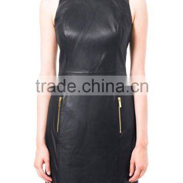 good quality Leather Ladies Dresses Fashion