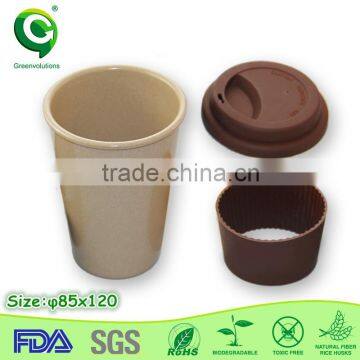 Christmas gift fashionable biodegradable coffee cup,tea cup