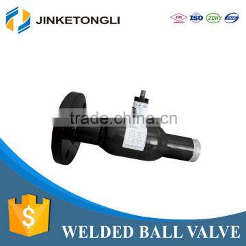 JKTL Single Flanged Stainless Steel Welded Ball Valve