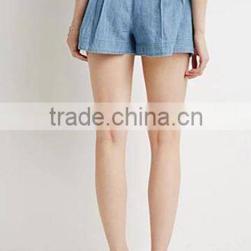 2015 Hot-selling China Wholesale Designs Fashion Denim Paper Bag Shorts for Women photo-4