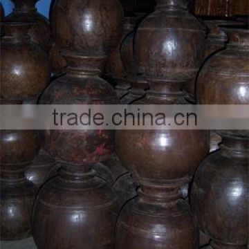 wooden pots At buy best prices on india Arts Palace