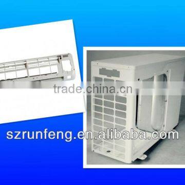 Plastic shell for air conditioner